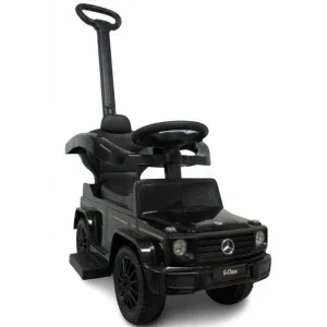 Masinuta de impins Mercedes G350 AMG R-Sport - Negru - Bebeboo - Totul pentru copii. Jucării, Hăinuțe, Perne, Mobilier, Textile