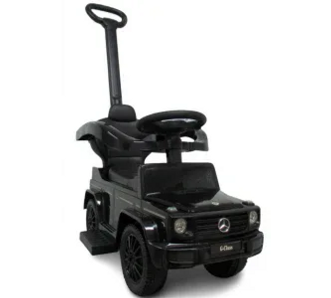 Masinuta de impins Mercedes G350 AMG R-Sport - Negru - Bebeboo - Totul pentru copii. Jucării, Hăinuțe, Perne, Mobilier, Textile