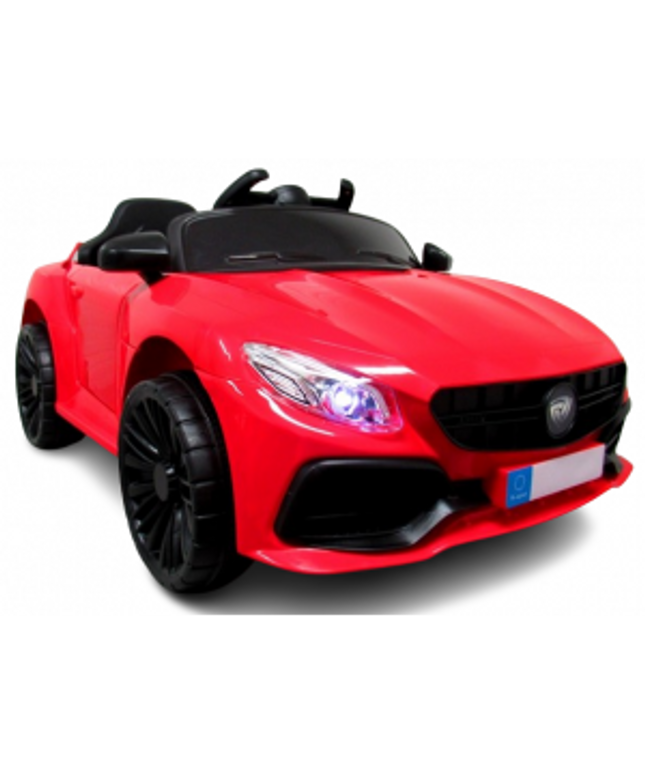 Masinuta electrica cu telecomanda si functie de balansare Cabrio Z6, 88x47x40 cm, varsta 1-4 ani, roti si scaun din plastic, putere 70W, R-Sport - Rosu