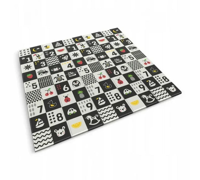 Salteluta de joaca din spuma 200 x 180 x 1 cm Nukido NK-340 Ocean-Numbers - Bebeboo - Totul pentru copii. Jucării, Hăinuțe, Perne, Mobilier, Textile