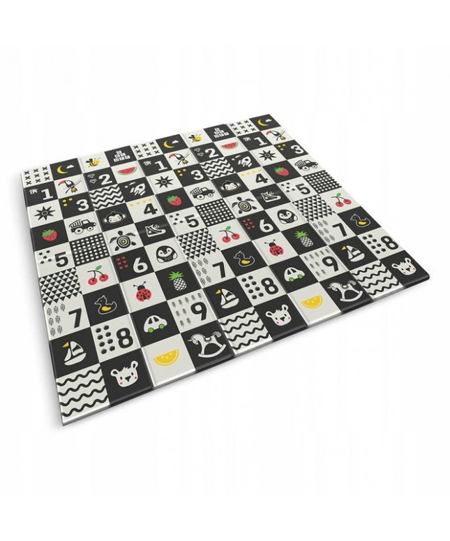 Salteluta de joaca din spuma 200 x 180 x 1 cm Nukido NK-340 Ocean-Numbers