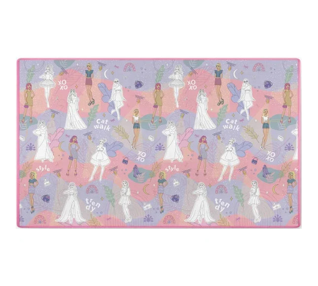 Salteluta de joaca XXL 200 x 120 x 0.3 cm Ricokids RK-343 - Fashion - Bebeboo - Totul pentru copii. Jucării, Hăinuțe, Perne, Mobilier, Textile
