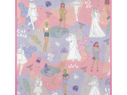 Salteluta de joaca 120 x 92 x 0.3 cm Ricokids RK-343 - Fashion - Bebeboo - Totul pentru copii. Jucării, Hăinuțe, Perne, Mobilier, Textile