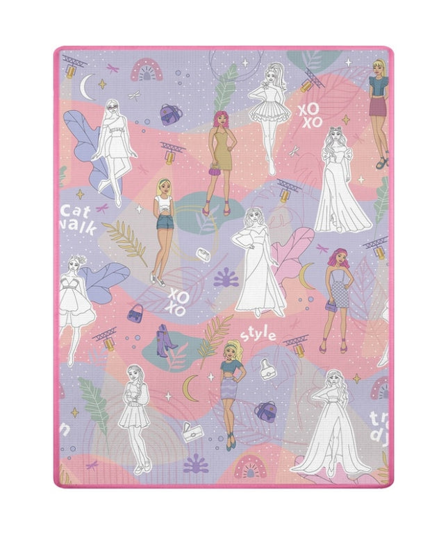 Salteluta de joaca 120 x 92 x 0.3 cm Ricokids RK-343 - Fashion