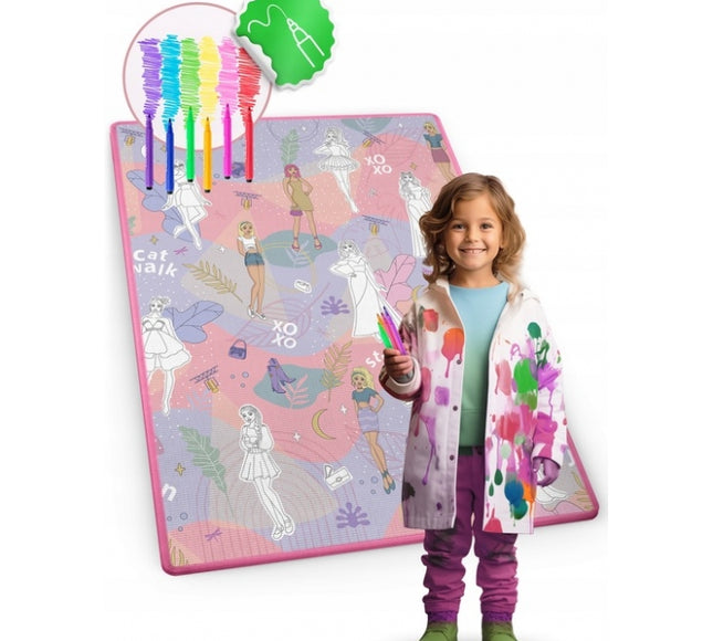 Salteluta de joaca 120 x 92 x 0.3 cm Ricokids RK-343 - Fashion