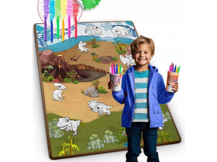 Salteluta de joaca 120 x 92 x 0.3 cm Ricokids RK-343 - Dino