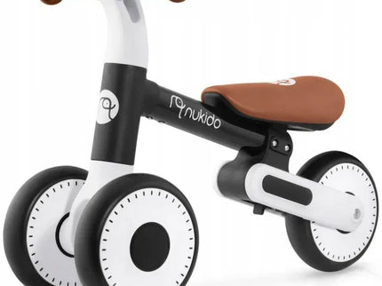 Bicicleta fara pedale pentru copii, 51 x 18.5 x 36 cm, roti EVA, Nukido NK-603 - Negru - Bebeboo - Totul pentru copii. Jucării, Hăinuțe, Perne, Mobilier, Textile