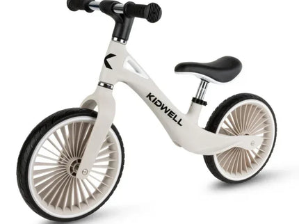 Bicicleta fara pedale, cadru nailon, roti PU, Kidwell NIX - Gri - Bebeboo - Totul pentru copii. Jucării, Hăinuțe, Perne, Mobilier, Textile