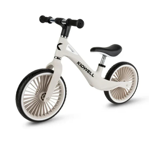 Bicicleta fara pedale, cadru nailon, roti PU, Kidwell NIX - Gri - Bebeboo - Totul pentru copii. Jucării, Hăinuțe, Perne, Mobilier, Textile