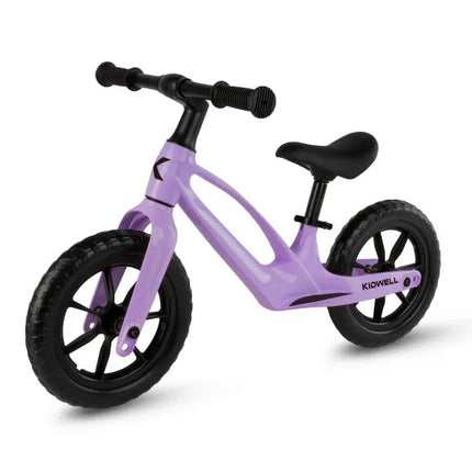 Bicicleta fara pedale, cadru magneziu, roti EVA, Kidwell VITO - Violet - Bebeboo - Totul pentru copii. Jucării, Hăinuțe, Perne, Mobilier, Textile