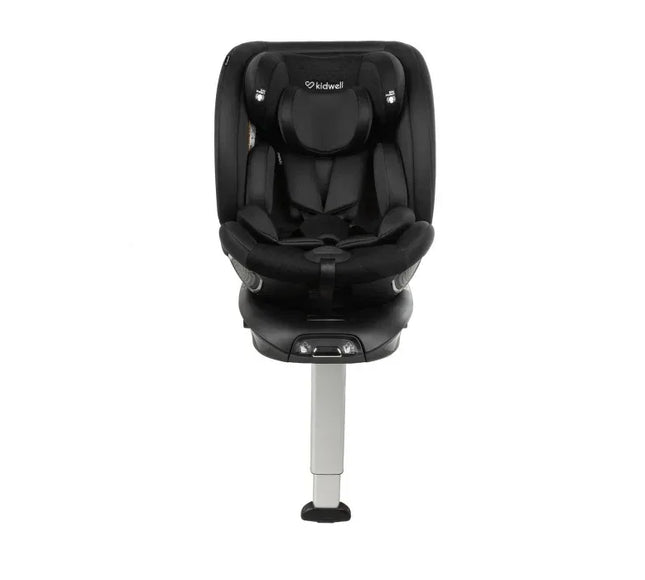 Scaun auto cu ISOFIX Kidwell GoCar, grupa 40-135 cm, i-Size, omologare R129 - Negru - Bebeboo - Totul pentru copii. Jucării, Hăinuțe, Perne, Mobilier, Textile