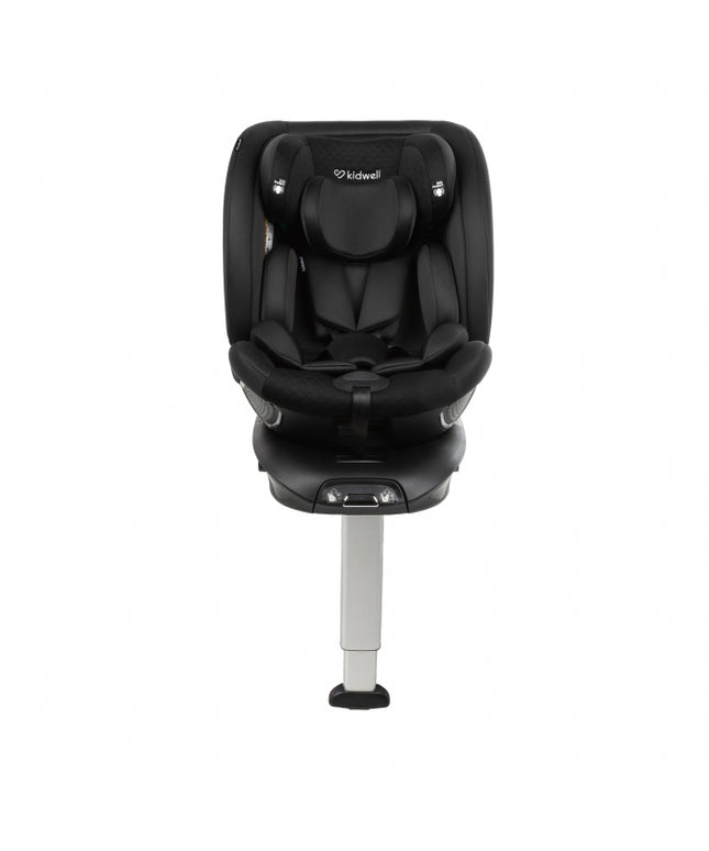 Scaun auto cu ISOFIX Kidwell GoCar, grupa 40-135 cm, i-Size, omologare R129 - Negru