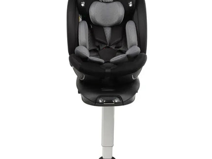 Scaun auto cu ISOFIX Kidwell GoCar, grupa 40-135 cm, i-Size, omologare R129 - Negru-Gri - Bebeboo - Totul pentru copii. Jucării, Hăinuțe, Perne, Mobilier, Textile