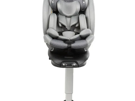 Scaun auto cu ISOFIX Kidwell GoCar, grupa 40-135 cm, i-Size, omologare R129 - Gri - Bebeboo - Totul pentru copii. Jucării, Hăinuțe, Perne, Mobilier, Textile