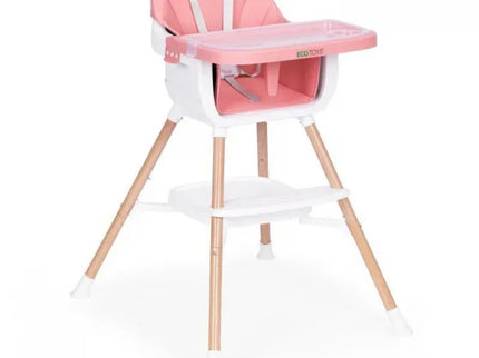 Scaun de masa 2 in 1 Ecotoys HC508 - Roz - Bebeboo - Totul pentru copii. Jucării, Hăinuțe, Perne, Mobilier, Textile