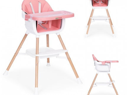Scaun de masa 2 in 1 Ecotoys HC508 - Roz