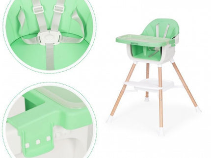 Scaun de masa 2 in 1 Ecotoys HC508 - Verde