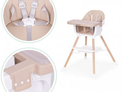 Scaun de masa 2 in 1 Ecotoys HC508 - Bej