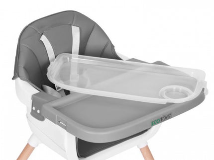 Scaun de masa 2 in 1 Ecotoys HC508 - Gri