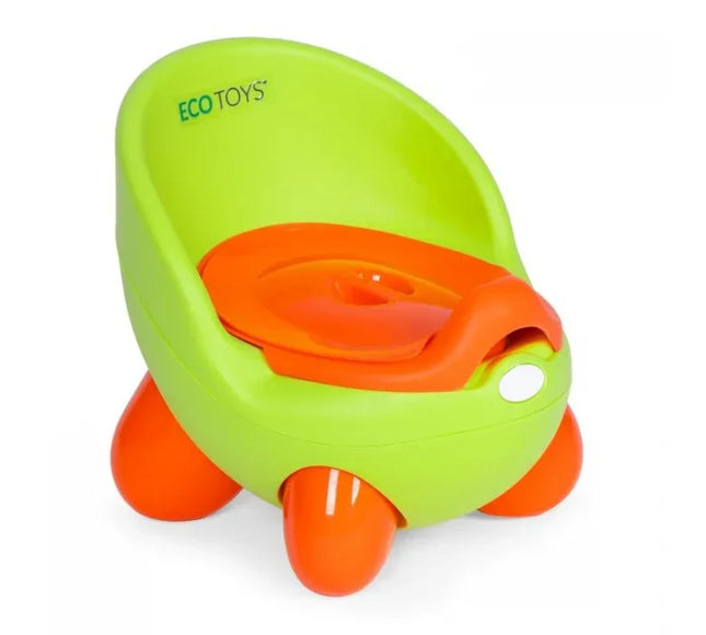 Olita pentru copii, insertie detasabila, picioare antiderapante Ecotoys PP112 - Verde - Bebeboo - Totul pentru copii. Jucării, Hăinuțe, Perne, Mobilier, Textile