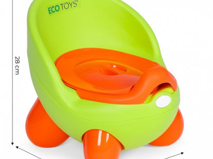Olita pentru copii, insertie detasabila, picioare antiderapante Ecotoys PP112 - Verde