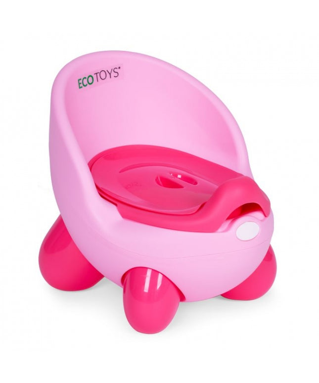 Olita pentru copii, insertie detasabila, picioare antiderapante Ecotoys PP112 - Roz