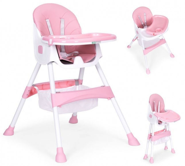 Scaun de masa pentru copii Ecotoys HC521 - Roz