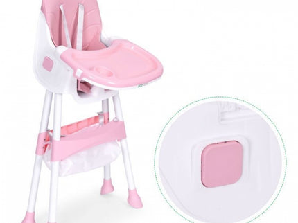 Scaun de masa pentru copii Ecotoys HC521 - Roz