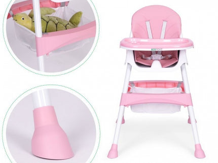 Scaun de masa pentru copii Ecotoys HC521 - Roz
