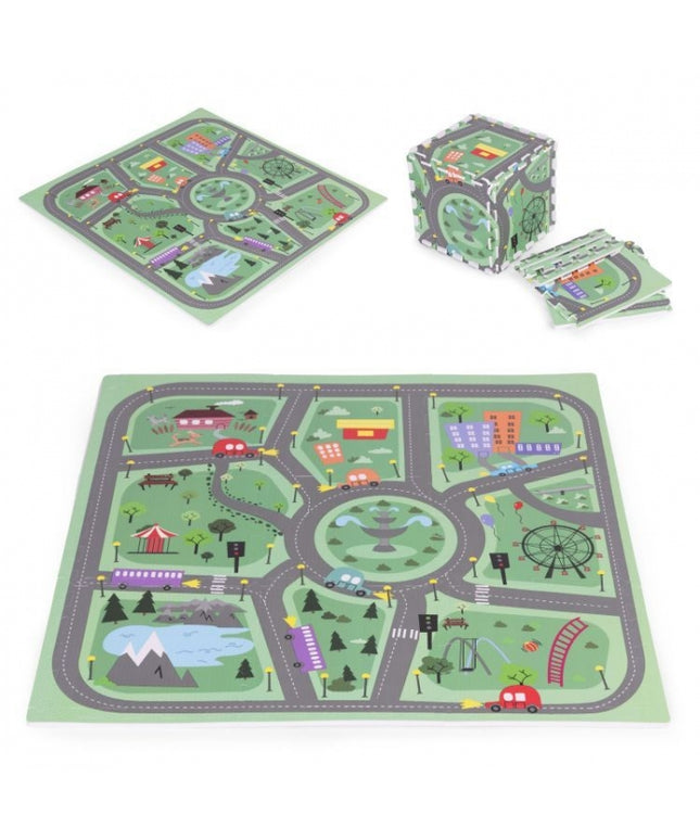 Salteluta de joaca pentru copii 90.5 x 90.5 x 1 cm ECOEVA021 - Orasel