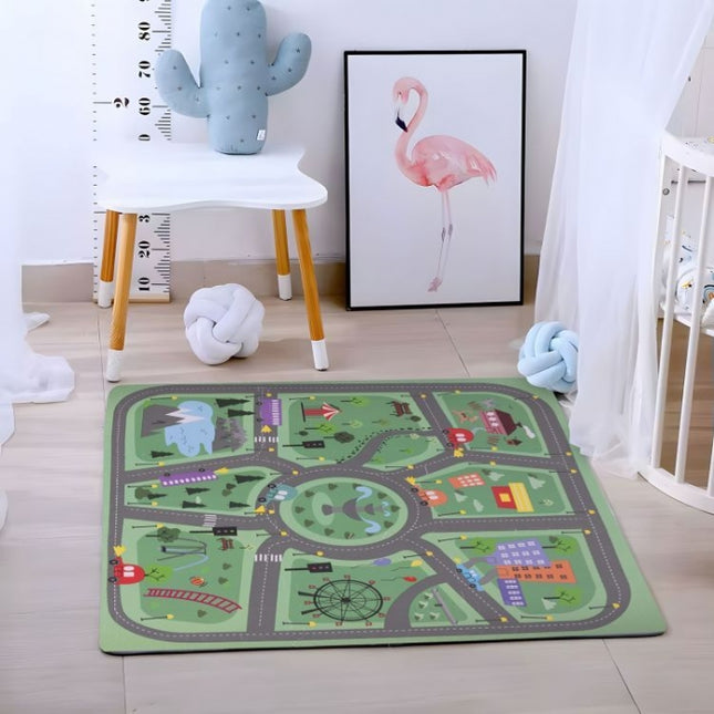 Salteluta de joaca pentru copii 90.5 x 90.5 x 1 cm ECOEVA021 - Orasel
