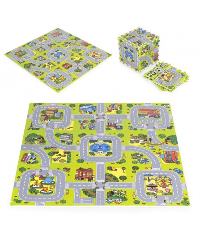 Salteluta de joaca pentru copii 90.5 x 90.5 x 1 cm ECOEVA018 - Orasel