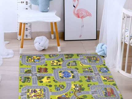 Salteluta de joaca pentru copii 90.5 x 90.5 x 1 cm ECOEVA018 - Orasel