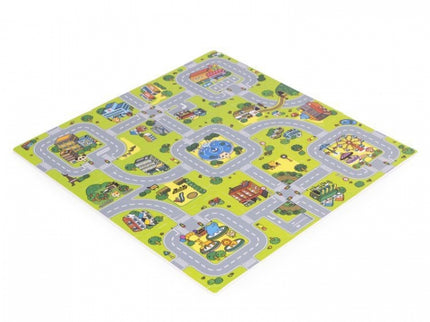 Salteluta de joaca pentru copii 90.5 x 90.5 x 1 cm ECOEVA018 - Orasel