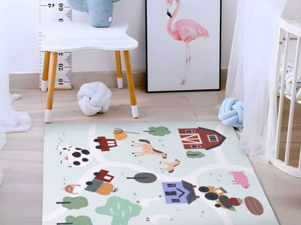 Salteluta de joaca pentru copii 90.5 x 90.5 x 1 cm ECOEVA020 - Ferma