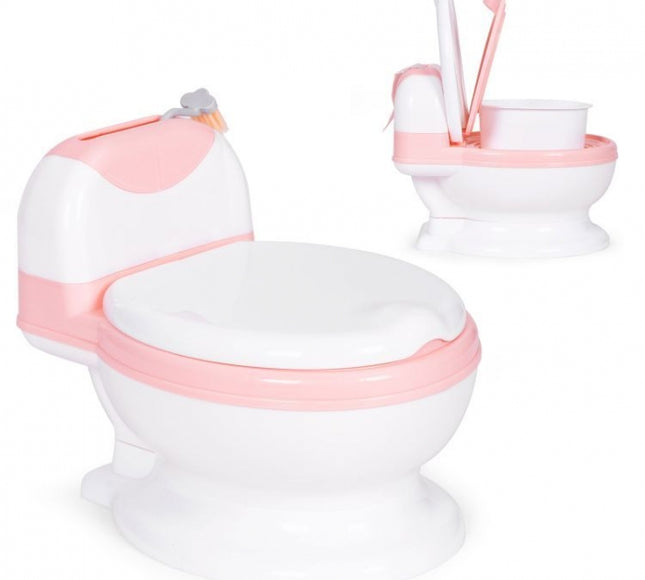 Olita pentru copii, insertie detasabila, perie inclusa Ecotoys HA-P05 - Roz