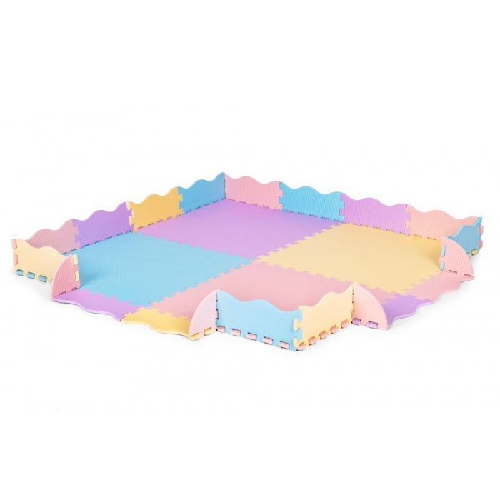 Salteluta de joaca cu pereti, 24 elemente, 141.5 x 141.5 cm Iplay 6402