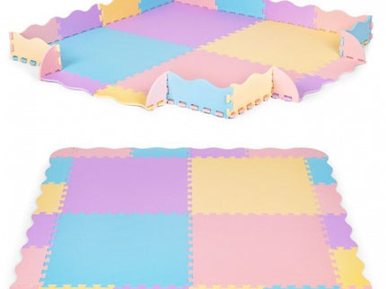 Salteluta de joaca cu pereti, 24 elemente, 141.5 x 141.5 cm Iplay 6402