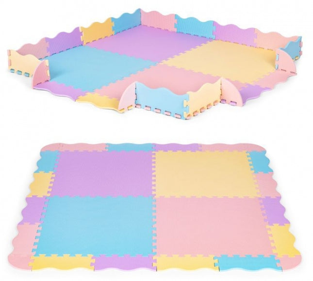 Salteluta de joaca cu pereti, 24 elemente, 141.5 x 141.5 cm Iplay 6402