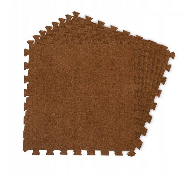 Salteluta de joaca multifunctionala tip puzzle, 180 x 120 cm, Massido 650102 - Maro - Bebeboo - Totul pentru copii. Jucării, Hăinuțe, Perne, Mobilier, Textile
