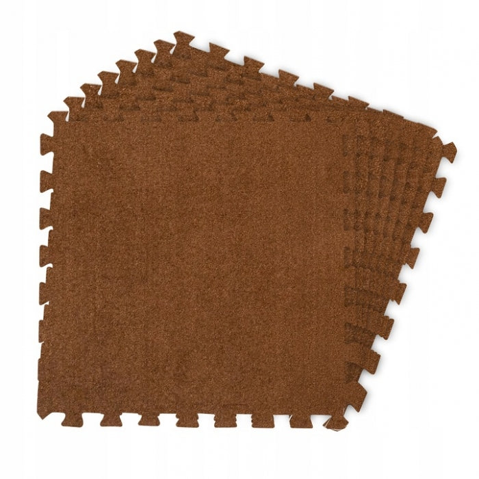 Salteluta de joaca multifunctionala tip puzzle, 180 x 120 cm, Massido 650102 - Maro