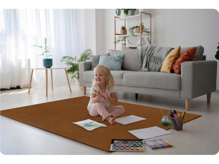 Salteluta de joaca multifunctionala tip puzzle, 180 x 120 cm, Massido 650102 - Maro