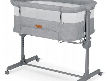 Patut cu laterala culisanta Nukido NK-243 - Gri - Bebeboo - Totul pentru copii. Jucării, Hăinuțe, Perne, Mobilier, Textile