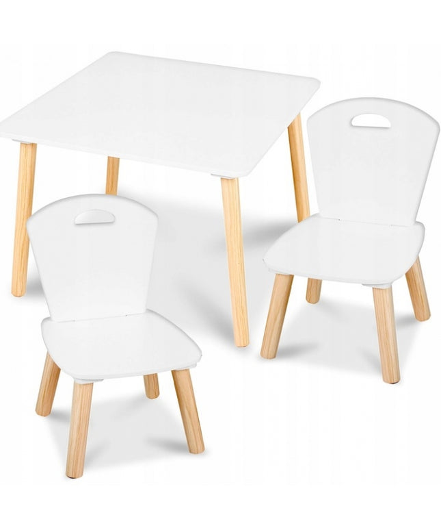 Set de masa cu doua scaune pentru copii Ricokids RC-848