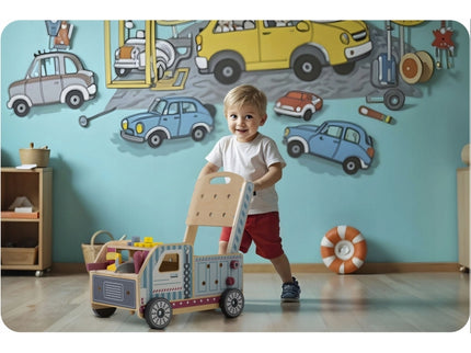 Antemergator din lemn tip atelier si diverse activitati, 40 x 28 x 43 cm, Ricokids RK-874