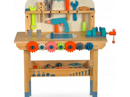 Atelier de lucru din lemn cu accesorii incluse, 60 x 30 x 75.5 cm, Ricokids RK-876