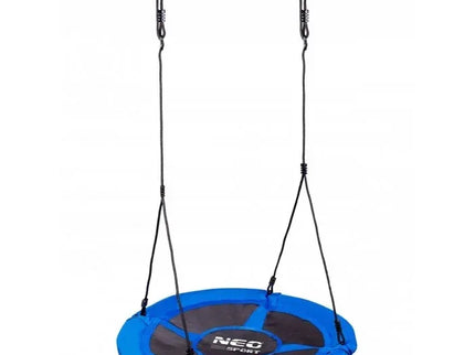 Leagan tip cuib pentru copii XXL, 120 cm, 150 kg, Neo-Sport 1061, Albastru - Bebeboo - Totul pentru copii. Jucării, Hăinuțe, Perne, Mobilier, Textile