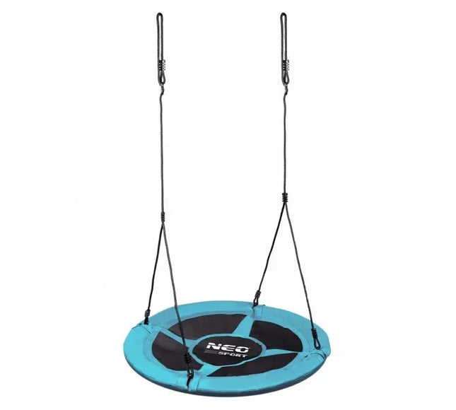 Leagan tip cuib pentru copii XXL, 100 cm, 150 kg, Neo-Sport 1082, Turcoaz - Bebeboo - Totul pentru copii. Jucării, Hăinuțe, Perne, Mobilier, Textile