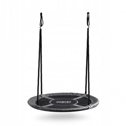 Leagan tip cuib pentru copii XXL, 110 cm, 150 kg, Neo-Sport 110311, Gri