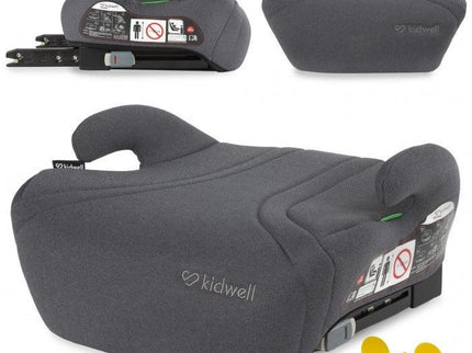 Inaltator auto cu Isofix 125-150 cm Kidwell Bono - Gray - Bebeboo - Totul pentru copii. Jucării, Hăinuțe, Perne, Mobilier, Textile